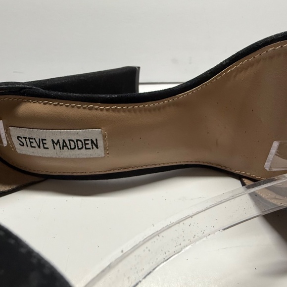 Steve Madden Black suede Carrson. - Picture 6 of 10